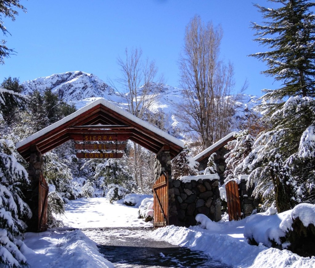 Entrada a Proyecto Sierra del Cóndor