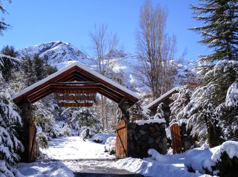 Entrada a Proyecto Sierra del Cóndor