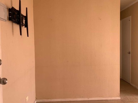 Recibidor departamento en condominio hermanos maristas en los andes