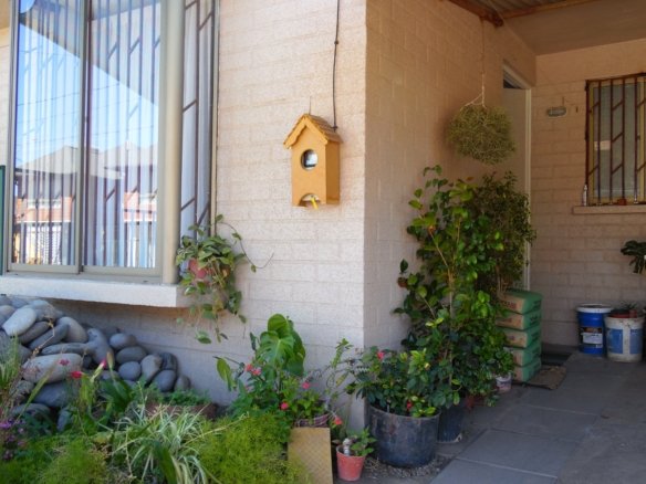 Frontis de acceso de la casa en venta en los andes villa aires de aconcagua