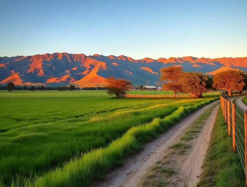 parcela rural en los andes