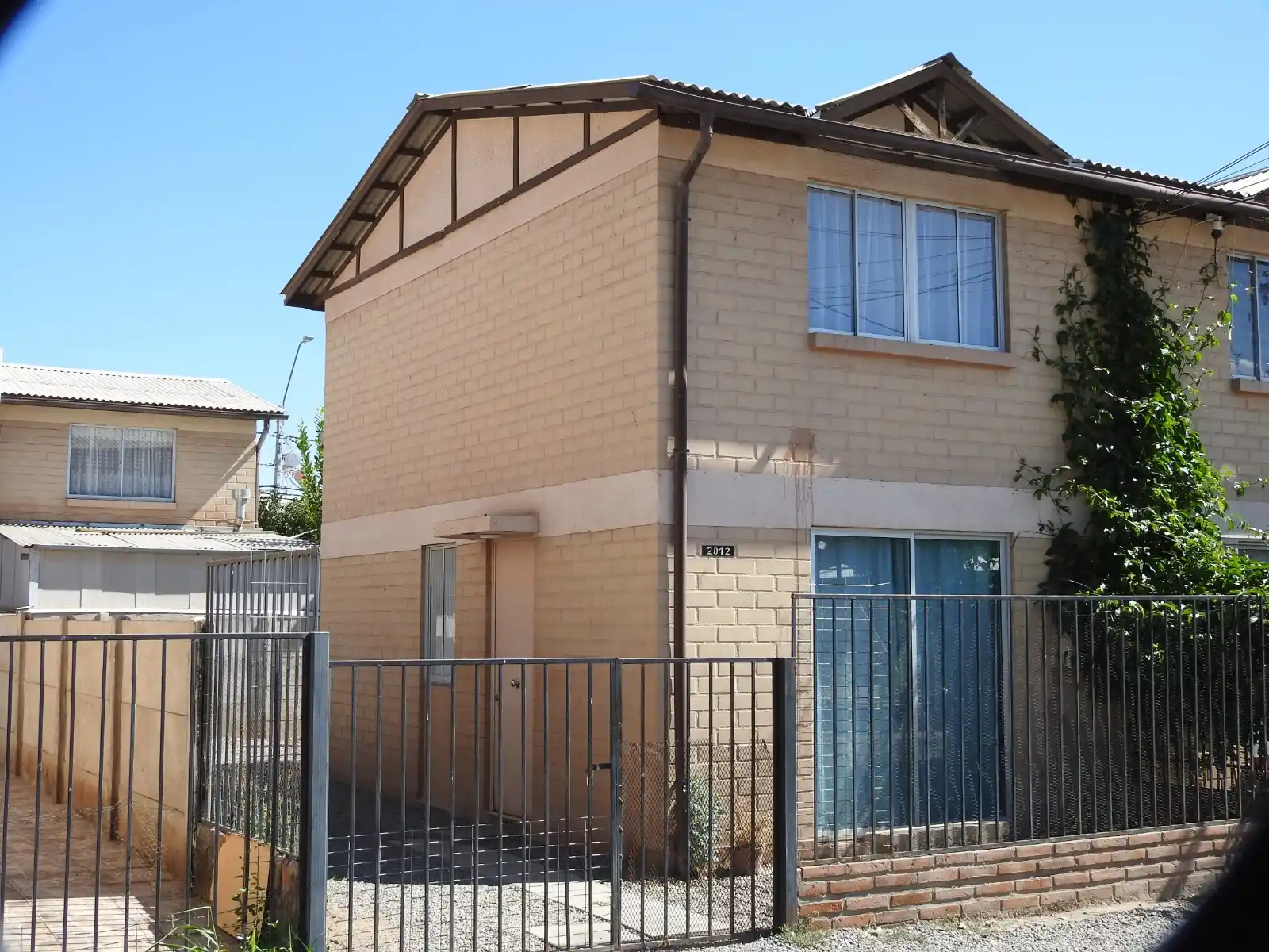 Vista lateral casa pasaje margarita